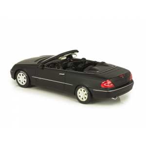 1/43 Mercedes-Benz CLK cabrio 2002 A209 FULDA матовый черный