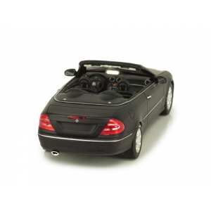 1/43 Mercedes-Benz CLK cabrio 2002 A209 FULDA матовый черный