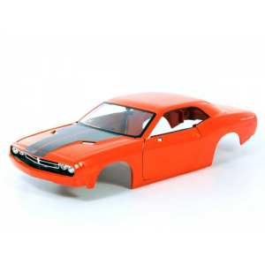 1/18 Dodge Challenger concept coupe оранжевый - модель для сборки