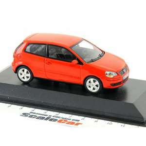 1/43 Volkswagen Polo 3d 2005 красный