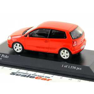 1/43 Volkswagen Polo 3d 2005 красный