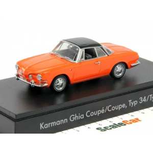 1/43 Volkswagen Karmann Ghia Coupe Type 34 1961 оранжевый