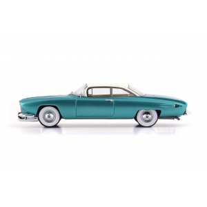 1/43 Cadillac Coupe De Ville Raymond Loewy 1959 бирюзовый металлик с белым