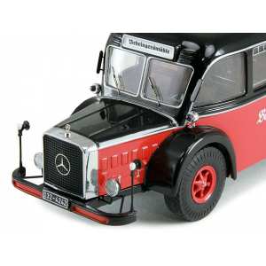 1/43 Mercedes-Benz O10000 bus, red black