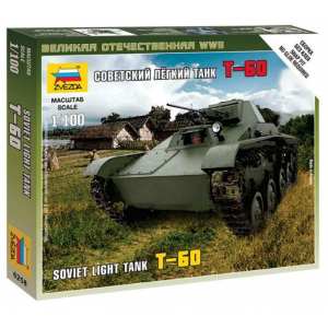 1/100 Танк Советский легкий танк Т-60