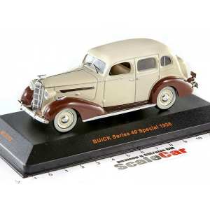 1/43 BUICK Series 40 Special 1936 бежевый/коричневый