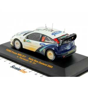 1/43 Ford FOCUS WRC 17 A.Warmbold-M.Orr Rally New Zealand 2005 (with dirty effects)