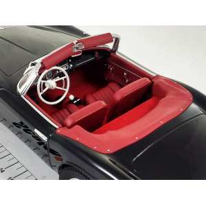1/18 BMW 507 Roadster черный с красным салоном