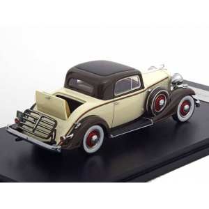 1/43 Buick Model 33 Fifty-Six S Sport Coupe 1933 бежевый с коричневым