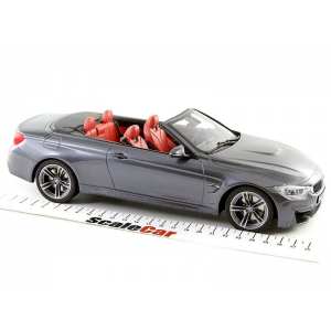 1/18 BMW M4 F83 Cabriolet серый