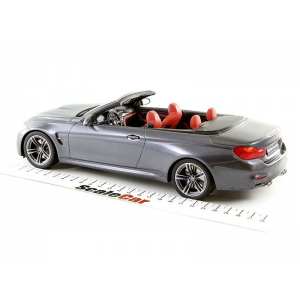 1/18 BMW M4 F83 Cabriolet серый