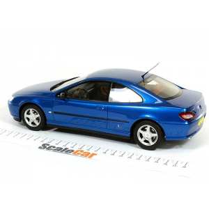 1/18 Peugeot 406 coupe Ph. 2 синий мет.