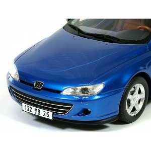 1/18 Peugeot 406 coupe Ph. 2 синий мет.