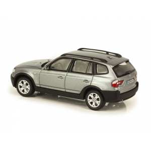 1/43 BMW X3 E83 серый металлик