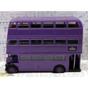 1/76 Triple Decker Knight Bus фиолетовый трехэтажный автобус из фильма Гарри Поттер