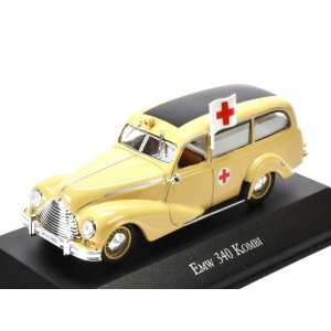 1/43 EMW 340 Kombi Ambulance (скорая медицинская помощь) 1953 Beige