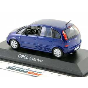1/43 Opel Meriva A 2004 ultra blue синий мет