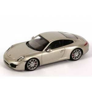 1/43 Porsche 911 Carrera (991) 2012 platinsilber met
