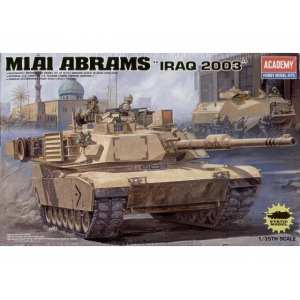 1/35 Основной боевой танк армии США M1A1 Abrams (Абрамс), Буря в пустыне. Ирак 2003