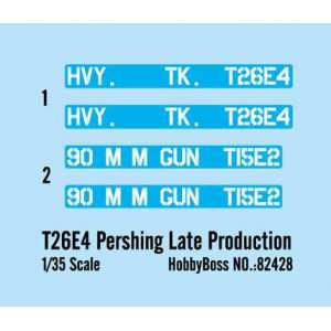 1/35 Танк T26E4 Pershing Late Production