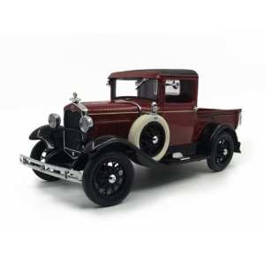 1/18 Ford A Pick-up 1931 бордовый