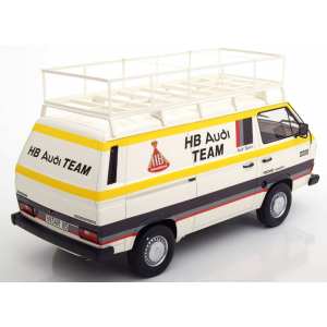 1/18 Volkswagen Transporter T3 Box Wagon техничка HB Audi Team 1985