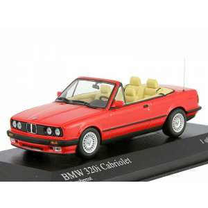1/43 BMW 3-series Convertible E30 1989 red