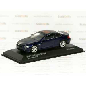 1/43 BMW 6-SERIES COUPE E63 2006 DARK BLUE METALLIC