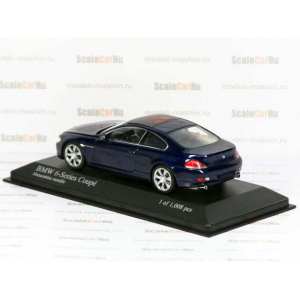 1/43 BMW 6-SERIES COUPE E63 2006 DARK BLUE METALLIC