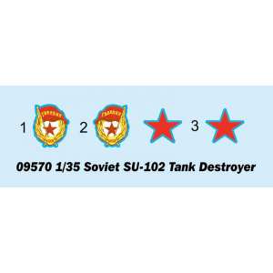 1/35 САУ Soviet S-102 Tank Destroyer