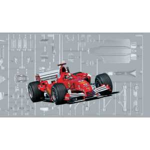1/24 Болид F1 Ferrari F2005