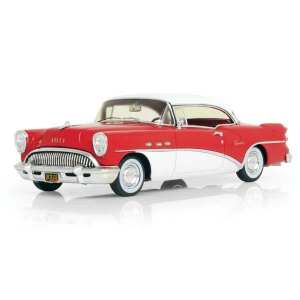 1/43 BUICK Century Coupe 1954 Red/White