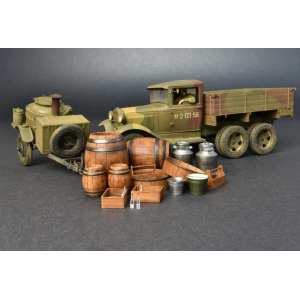 1/35 Автомобиль SOVIET 2t TRUCK AAA TYPE w/FIELD KITCHEN