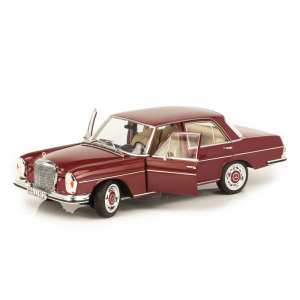 1/18 Mercedes-Benz 280SE W108 Sedan 1968 бордовый