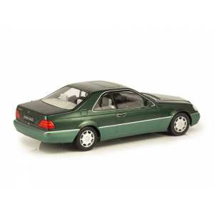 1/18 Mercedes-Benz 600SEC (S600 Coupe) C140 (W140) 1993 зеленый металлик