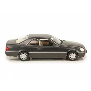 1/18 Mercedes-Benz 600SEC (S600 Coupe) C140 (W140) 1993 серый (антрацит)