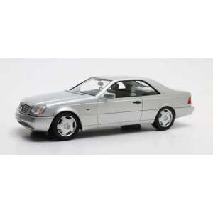 1/18 Mercedes-Benz 600SEC 1992 (S600 Coupe, CL600) C140 (W140) серебристый