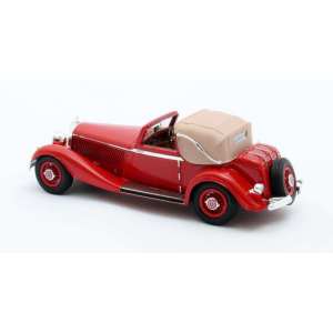 1/43 Mercedes-Benz 500K W29 DHC by Corsica открытый 1935 красный