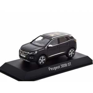 1/43 Peugeot 3008 GT 2016 черный