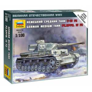 1/100 Танк Немецкий танк Т-4 F2