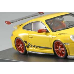 1/43 Porsche 911 (997) GT 3 RS (Yellow) [все открывается]