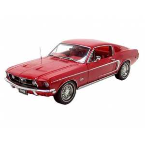 1/18 Ford Mustang GT 390 1968 (RED)