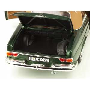 1/18 Mercedes-Benz 280 SE 3.5 W111 Cabriolet 1969 зеленый металлик