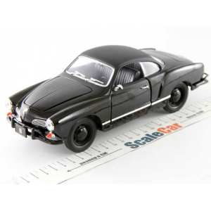 1/18 Volkswagen Karmann Ghia 1966 Black Bandit Collection черный