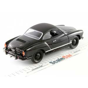 1/18 Volkswagen Karmann Ghia 1966 Black Bandit Collection черный