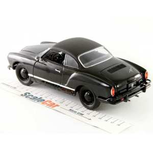 1/18 Volkswagen Karmann Ghia 1966 Black Bandit Collection черный