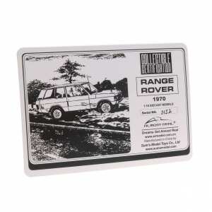 1/18 Range Rover 1970 белый