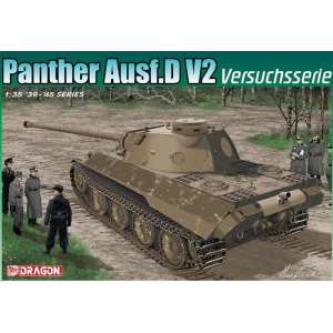1/35 Танк Panther Ausf.D V2 Versuchsserie