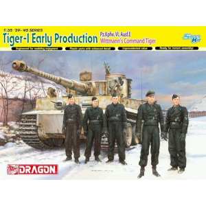 1/35 Танк Tiger-I Early Production Pz.Kpfw.VI, Ausf.E Wittmanns Command Tiger
