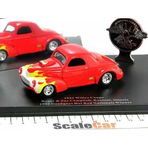 1/43 Willys Coupe 1941 Hot Rod (winner 1998 Goodguys Nationals)